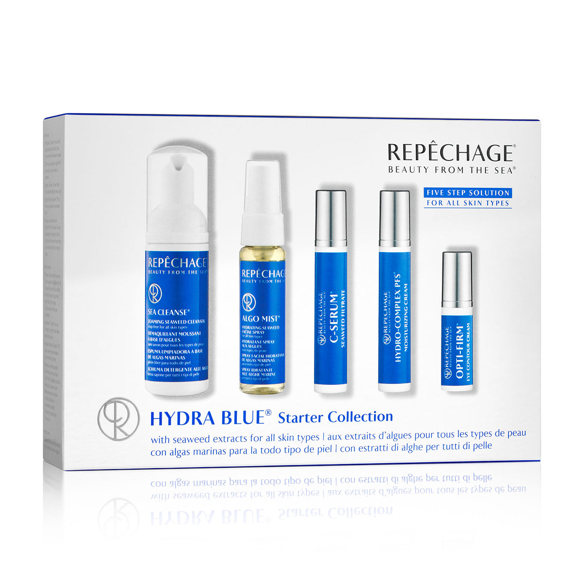 The Hydra Blue® Starter Collection with Seaweed Extracts for All Skin Types